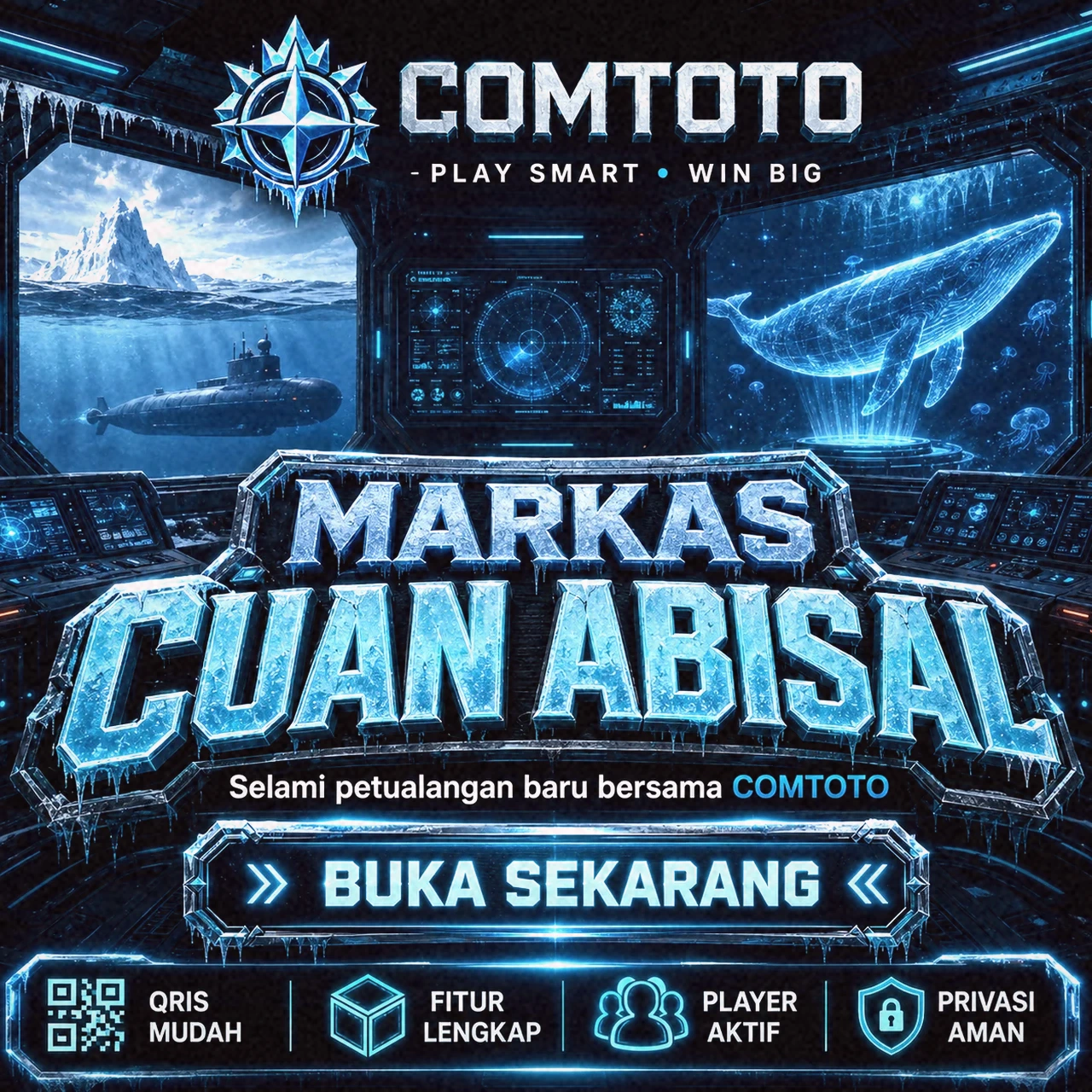 Ilustrasi menambahkan ikon COMTOTO ke layar utama HP